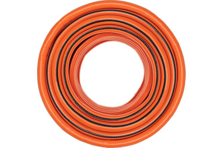 Шланг для полива ЧЕТЫРЕ СЕЗОНА 62-0228-1 3-х слойный армированный 1/2" 25м Профи плюс - изображение 2