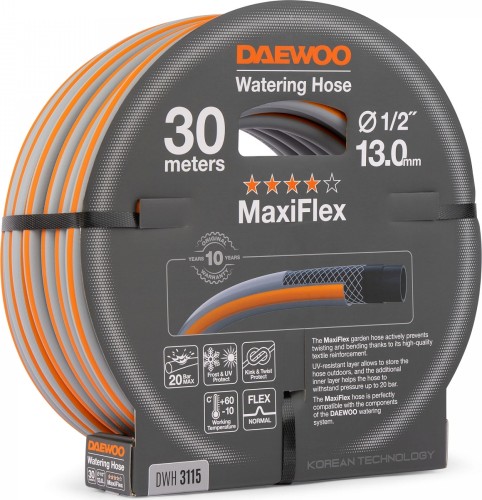 Шланг для полива DAEWOO DWH 3115 maxiflex ⌀ 1/2" (13мм), 30 м
