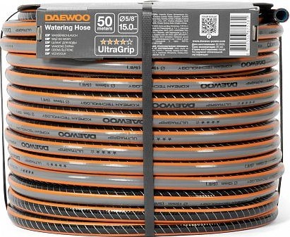 Шланг для полива DAEWOO UltraGrip 5/8" х 50 м DWH 5127 - изображение 4