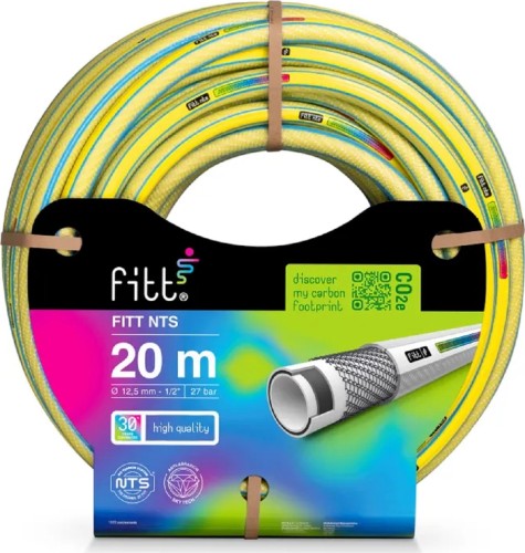 Шланг для полива FITT NTS YELLOW 1/2" 20m* 76198.16620.59001