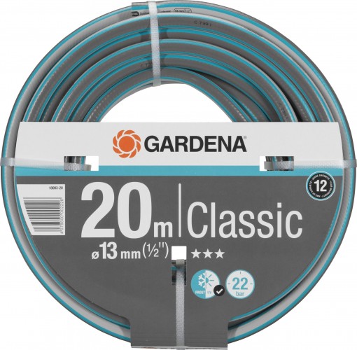 Шланг для полива GARDENA Classic 1/2" х 20 м 18003-20.000.00 18003-20.000.00 - изображение 2
