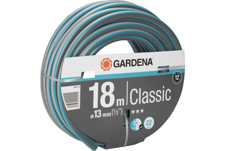 Шланг для полива GARDENA Classic 13 мм (1/2"), 18 м 18002-20.000.00 18002-20.000.00 - изображение 3