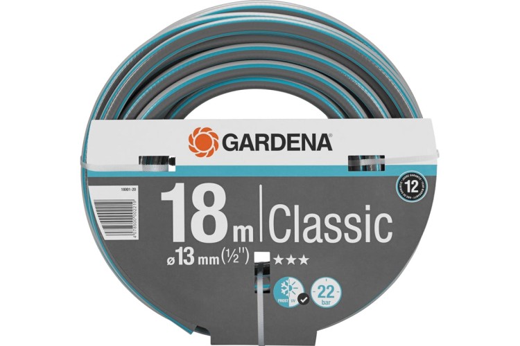 Шланг для полива GARDENA Classic 13 мм (1/2"), 18 м 18002-20.000.00 18002-20.000.00