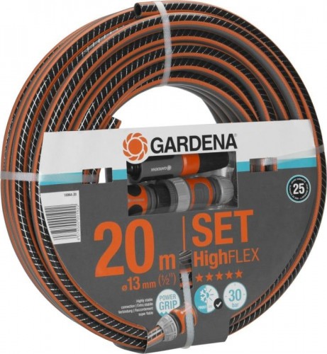 Шланг для полива GARDENA Highflex 1/2" х 20 м с комплектом фитингов 18064-20.000.00 18064-20.000.00