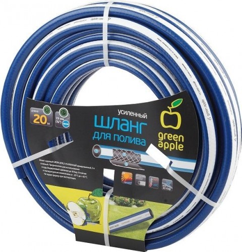 Шланг для полива GREEN APPLE 3/4" х 20 м усиленный GWGH2-031 Б0032829