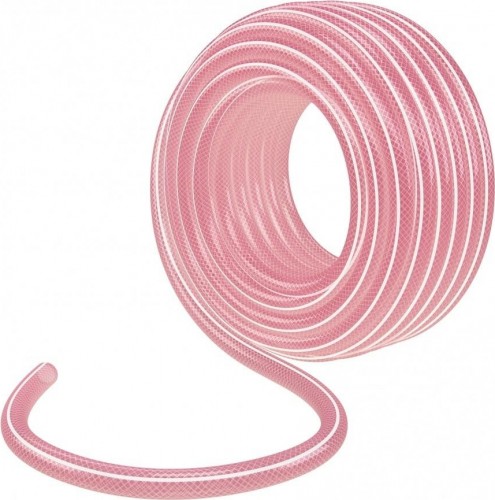 Шланг для полива PALISAD 67676 эластичный 3/4", 50 м прозрачный розовый