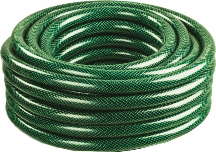 Шланг для полива QUATTRO ELEMENTI Smeraldo 1" 25 метров, армированный толщина стенки 2,9 мм, пвх 790-045