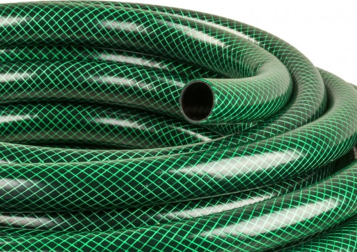 Шланг для полива QUATTRO ELEMENTI Smeraldo 5/8" 25 метров, армированный толщина стенки 2,0 мм, пвх 246-760 - изображение 3