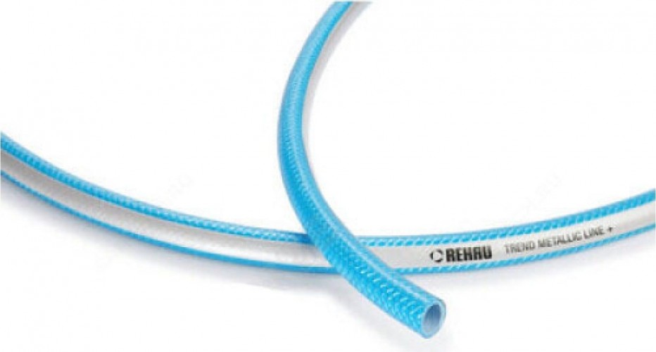 Шланг для полива REHAU METALLIC LINE 1/2" х  20 м 10090451700 Б0048617