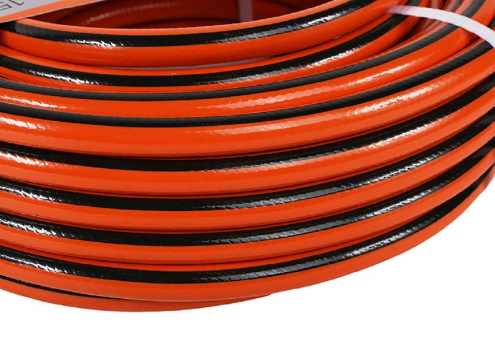 Шланг для полива Sturm 3015-15-4-12 1/2" 25м, оранж+черн,усиленный армир. 4 слойн. - изображение 2