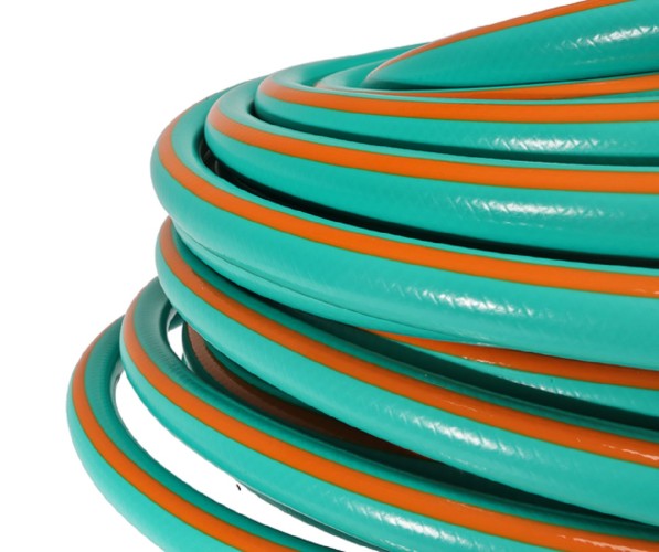 Шланг для полива Sturm 3015-15-34-25 3/4" 25м оранж+мятн,усиленный армир. 3 слойн. - изображение 4