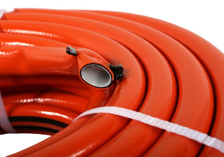 Шланг для полива Sturm 3015-15-4-34 3/4" 25м, оранж+черн,усиленный армир. 4 слойн. - изображение 3