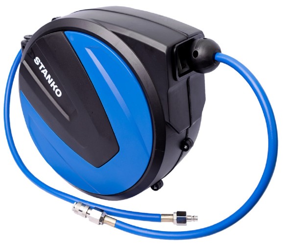 Шланг на самоскручивающейся катушке СТАНКОИМПОРТ HR01015HPVC 10/15 мм 15 метров