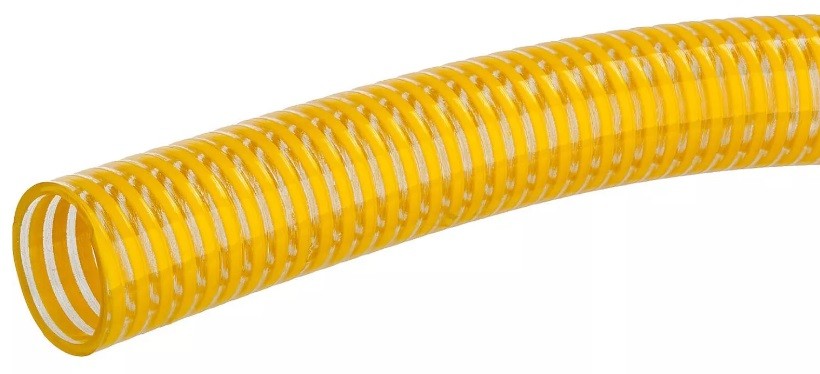 Шланг напорно-всасывающий ЗУБР со спиралью ПВХ 10 атм, 19ммх15м 40327-19-15 - изображение 2