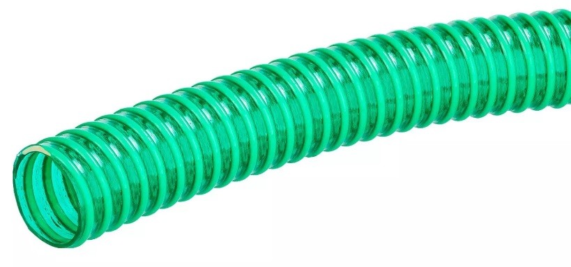 Шланг напорно-всасывающий ЗУБР со спиралью ПВХ 3 атм, 19ммх15м 40325-19-15 - изображение 2