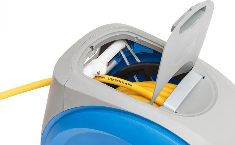 Шланг полиуретановый на автоматической катушке NORDBERG HR1030HPVC Диаметр 9,5 / 15.5 мм, длина 30+2 м HR1030HPVC - изображение 2