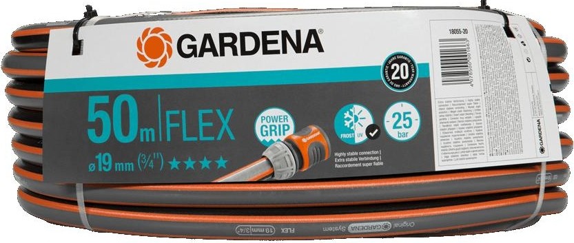 Шланг поливочный GARDENA Flex  3/4" х 50 м 18055-20.000.00 18055-20.000.00