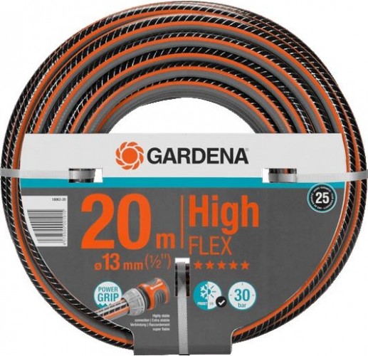 Шланг поливочный GARDENA Highflex 1/2" х 20 м 18063-20.000.00 18063-20.000.00
