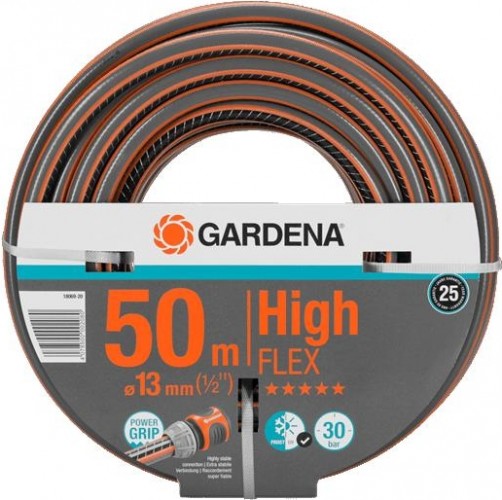 Шланг поливочный GARDENA Highflex 1/2" х 50 м 18069-20.000.00 18069-20.000.00
