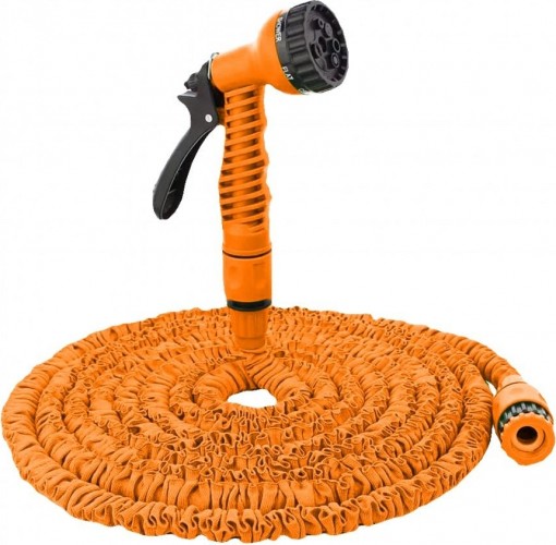 Шланг растягивающийся ВИХРЬ 30 м с набором для полива 73/7/2/27