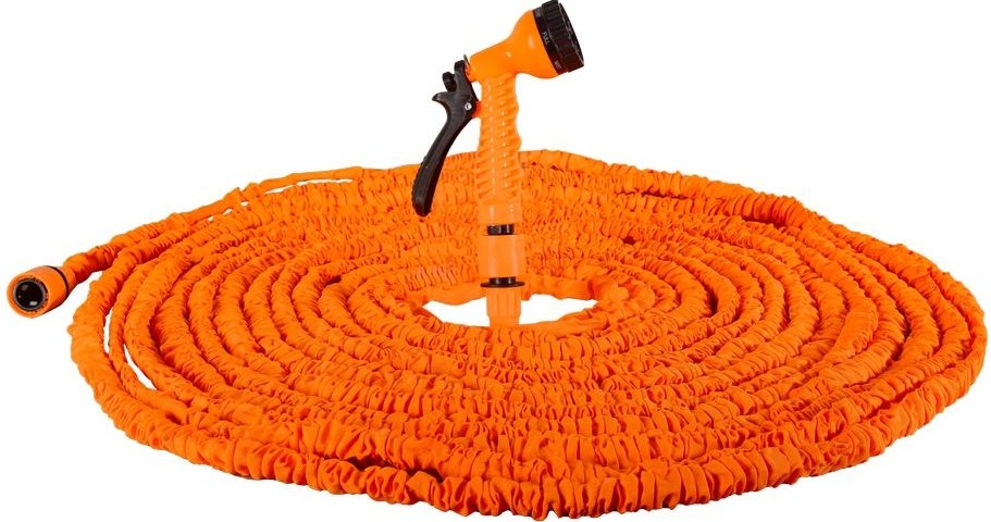Шланг растягивающийся ВИХРЬ 50 м с набором для полива 73/7/2/31