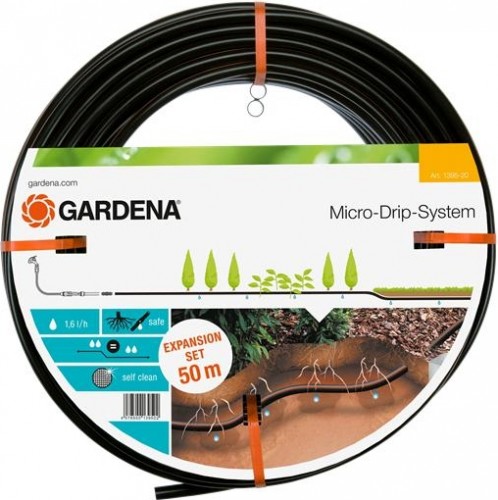 Шланг сочащийся GARDENA 50 м для подземной прокладки (для удлинения)  01395-20.000.00 01395-20.000.00