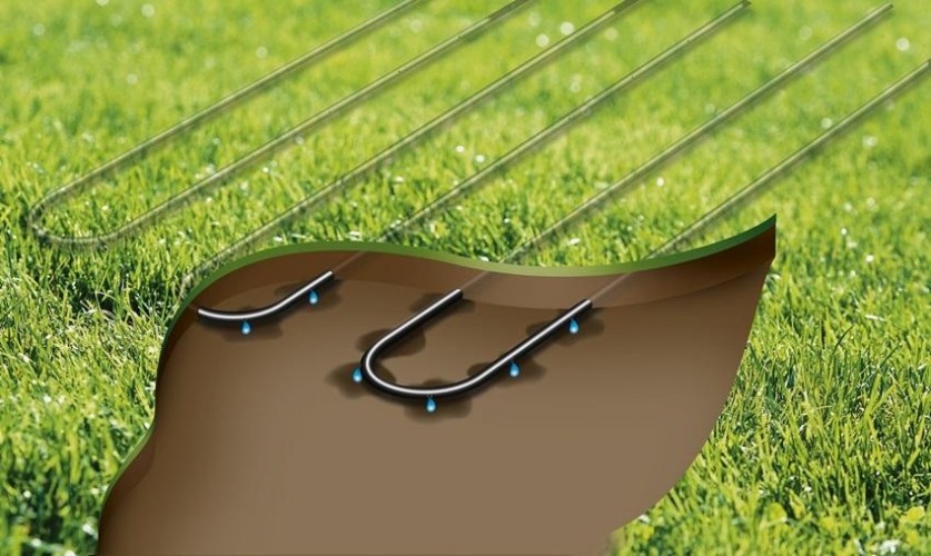 Шланг сочащийся GARDENA 50 м для подземной прокладки (для удлинения)  01395-20.000.00 01395-20.000.00 - изображение 2