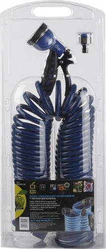 Шланг спиральный GREEN APPLE GWSM6-033 с комплектом для полива Б0003089 - изображение 3