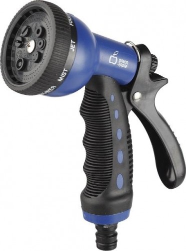 Шланг спиральный GREEN APPLE GWSM6-033 с комплектом для полива Б0003089