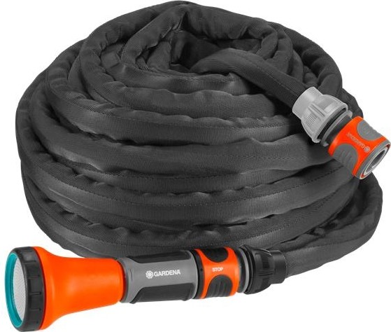 Шланг текстильный GARDENA Liano 1/2" х 10 м с комплектом для полива 18425-20.000.00 18425-20.000.00