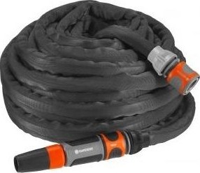 Шланг текстильный GARDENA Liano 1/2" х 15 м (дисплей) с комплектом для полива 18431-20.000.00 18431-20.000.00