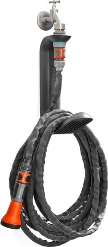 Шланг текстильный GARDENA Liano 1/2" х 15 м с комплектом для полива и кронштейном TapFix 18595-20.000.00 18595-20.000.00