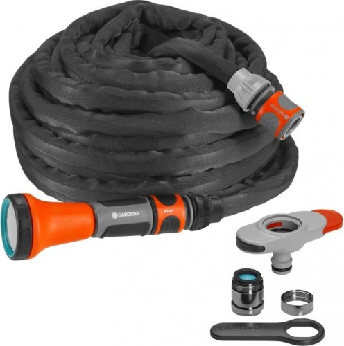 Шланг текстильный GARDENA Liano 1/2" х 10 м с комплектом для полива 18427-20.000.00 18427-20.000.00