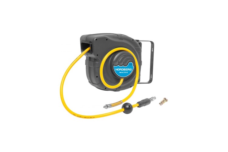 Шланг воздушный на катушке NORDBERG 2115-10G ПВХ, 15 м