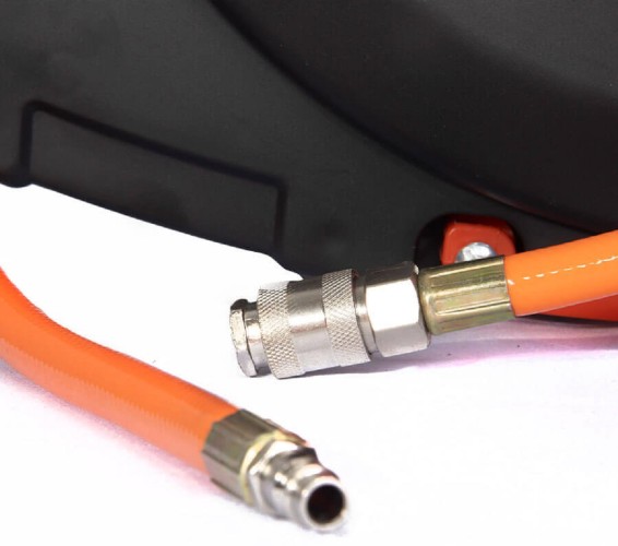 Шланг воздушный на катушке СТАНКОИМПОРТ HR0812PU самоскручивающейся 8/12 мм 10 м - изображение 2