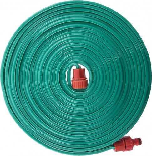 Шланги-дождеватели QUATTRO ELEMENTI  1/2", 10 метров, пвх, премиум, 3-х канальный, с фитингами 244-889