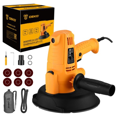 Шлифмашина DEKO DKWS900 для стен 083-1035 - изображение 3