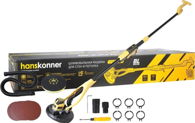 Шлифмашина HANSKONNER HDWS6080BL