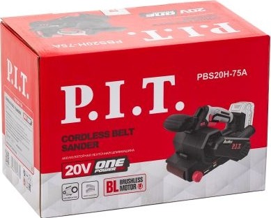 Шлифмашина ленточная аккумуляторная P.I.T. PBS20H-75A бесщеточная Solo - изображение 5