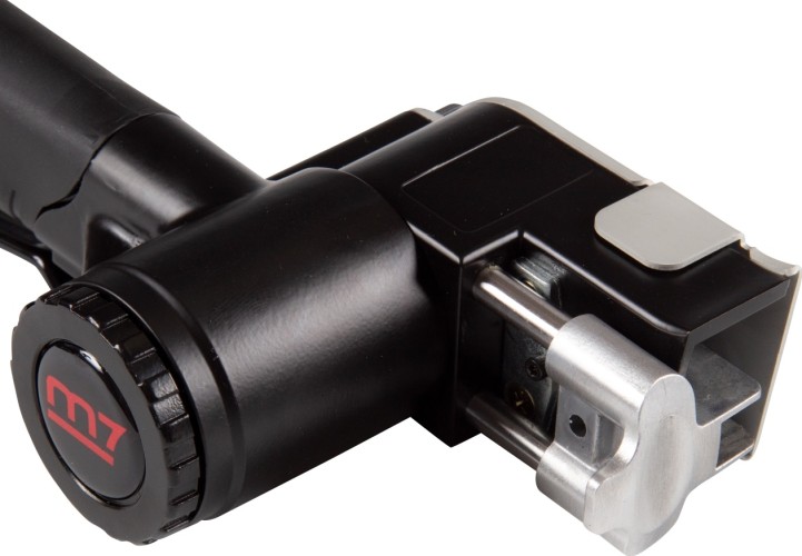 Шлифмашина ленточная пневматическая MIGHTY SEVEN QB-325N 4 насадки, кейс - изображение 3