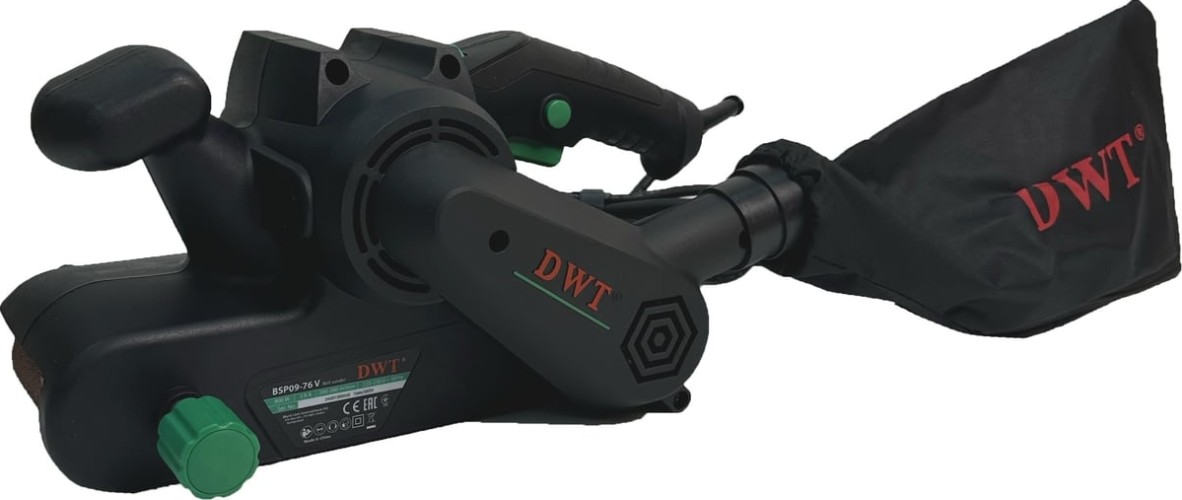 Шлифмашина ленточная сетевая DWT BSP09-76 V - изображение 2