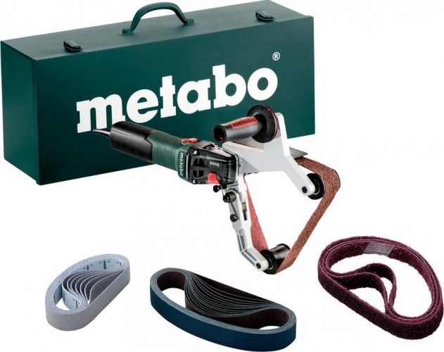 Шлифмашина ленточная сетевая METABO RBE 15-180 Set 602243500