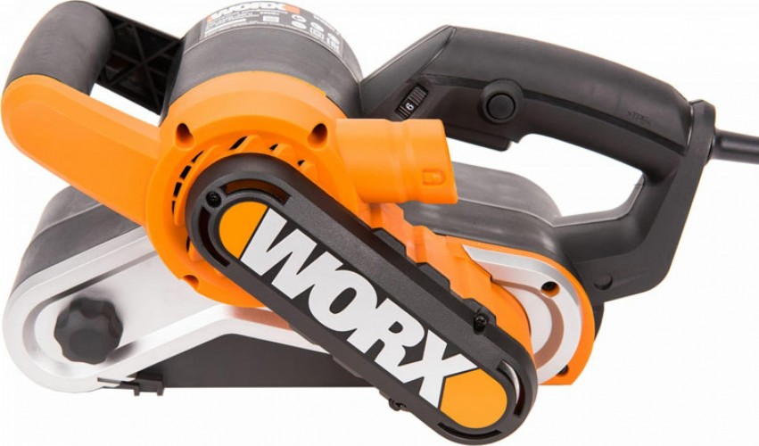 Шлифмашина ленточная сетевая Worx WX661.1 76x533мм - изображение 2
