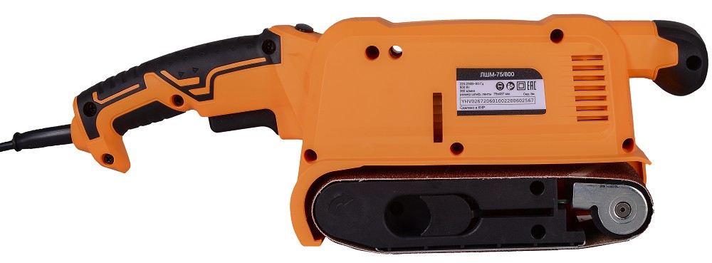 Шлифмашина ленточная сетевая ВИХРЬ ЛШМ-75/800 72/6/1 - изображение 3