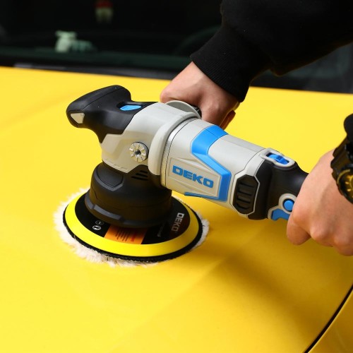 Шлифмашина полировальная DEKO CPDU20DA PRO аккумуляторная 150 мм, 20В, 1x4.0Ач 083-1034 - изображение 3
