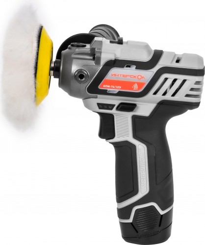 Шлифмашина полировальная ИНТЕРСКОЛ АПМ-76/12Э + набор 7 пр. 806.2.2.70 - изображение 2