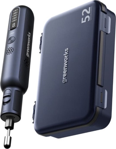 Шлифмашина прямая аккумуляторная GREENWORKS GPT-8VRT 3 200 707 с принадлежностями 52 шт 3200707 - изображение 4