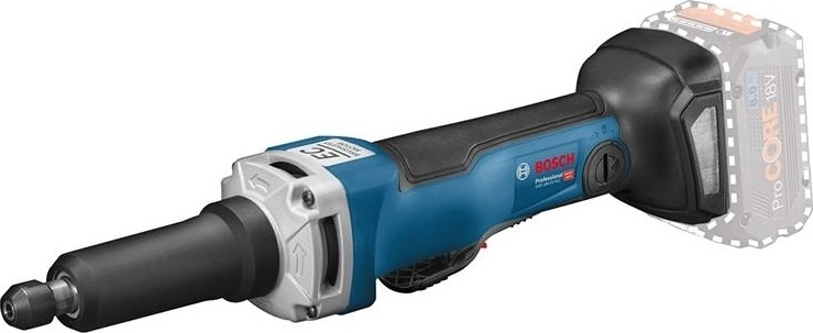 Шлифмашина прямая аккумуляторная BOSCH GGS 18V-23 PLC  бесщеточная, без АКБ и ЗУ 0601229200