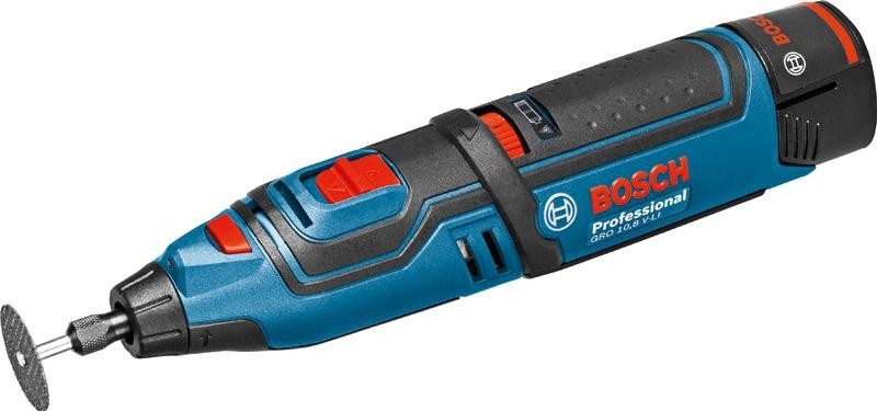 Шлифмашина прямая аккумуляторная BOSCH GRO 12V-35 LI 06019C5001 Кейс L-Boxx