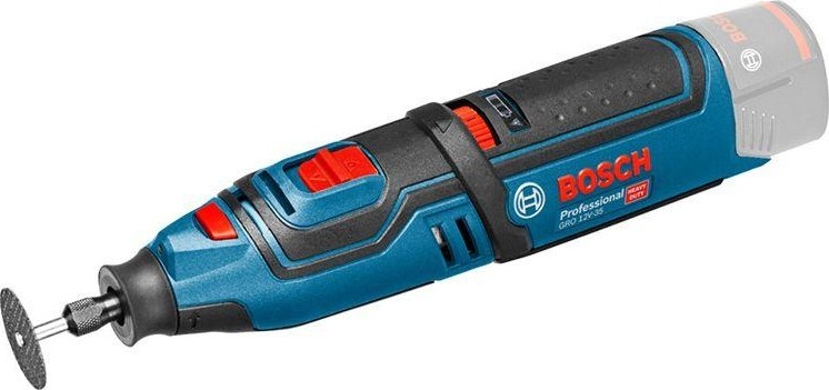 Шлифмашина прямая аккумуляторная BOSCH GRO 12V-35 без АКБ и ЗУ 06019C5000
